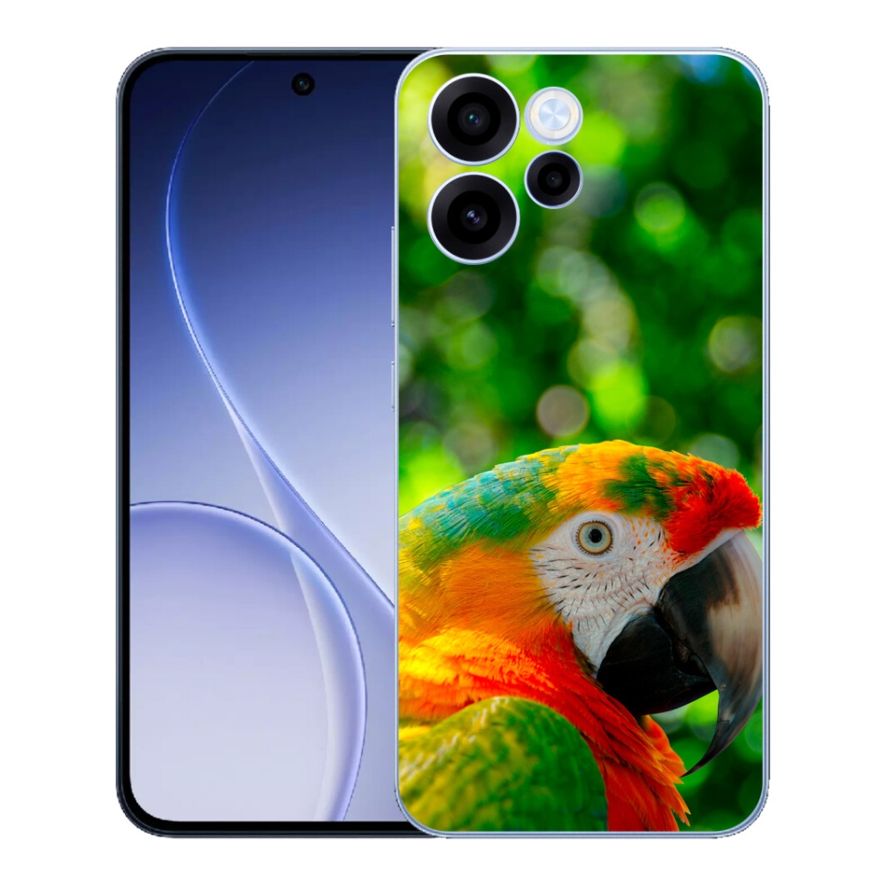 mmCase gélhuzat az Oppo Reno 15 FS 5G-hez – ara papagáj 3