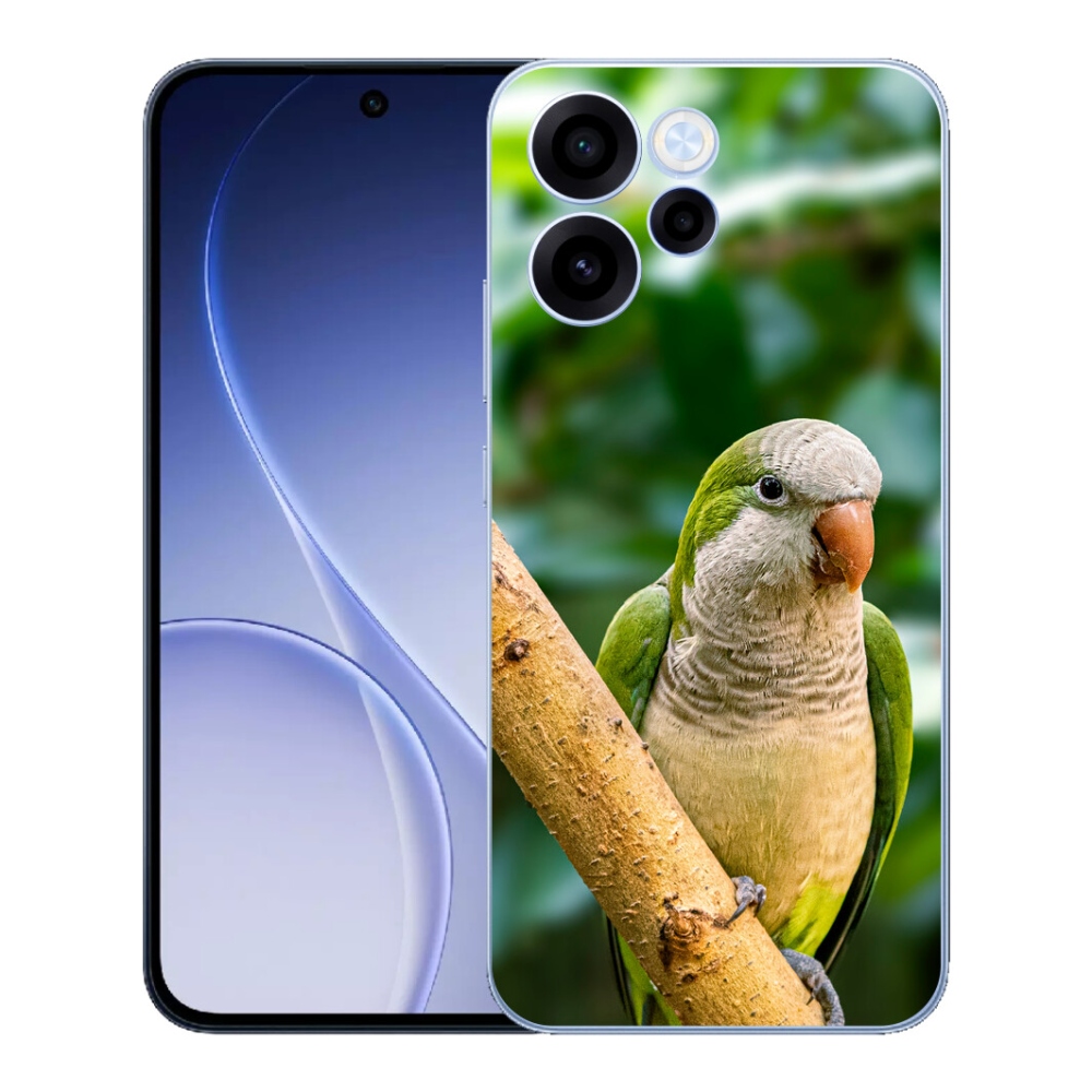 mmCase géltok az Oppo Reno 15 FS 5G-hez – papagáj és szerzetes