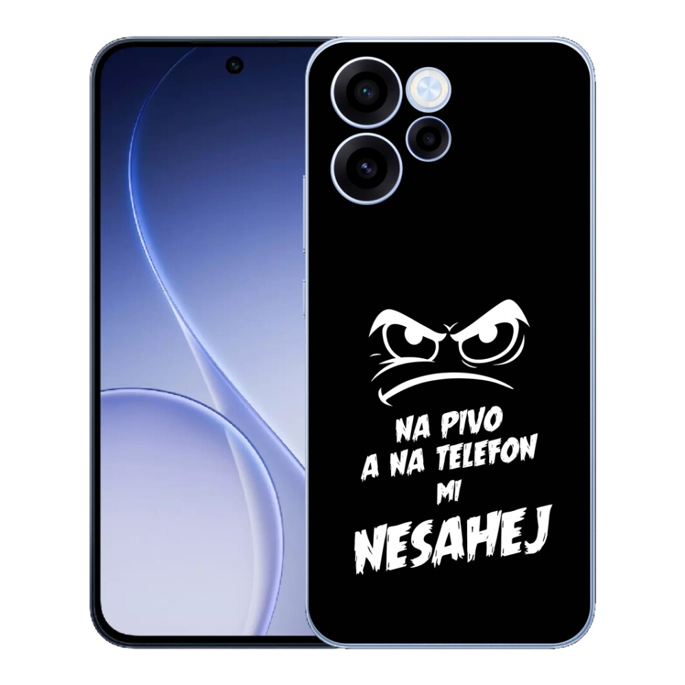 mmCase géltok az Oppo Reno 15 FS 5G-hez – sörös motívum 2, fekete háttérrel
