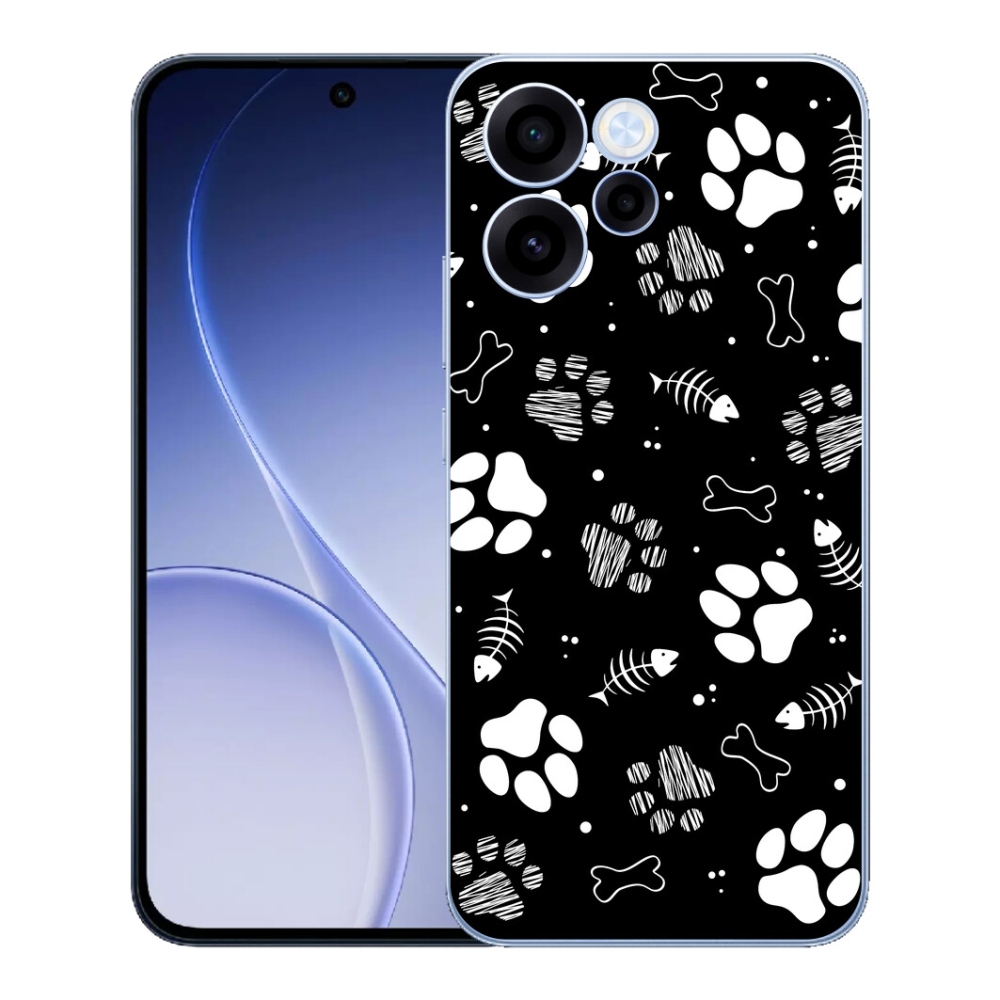 mmCase géltok az Oppo Reno 15 FS 5G-hez – kutyus mancsok