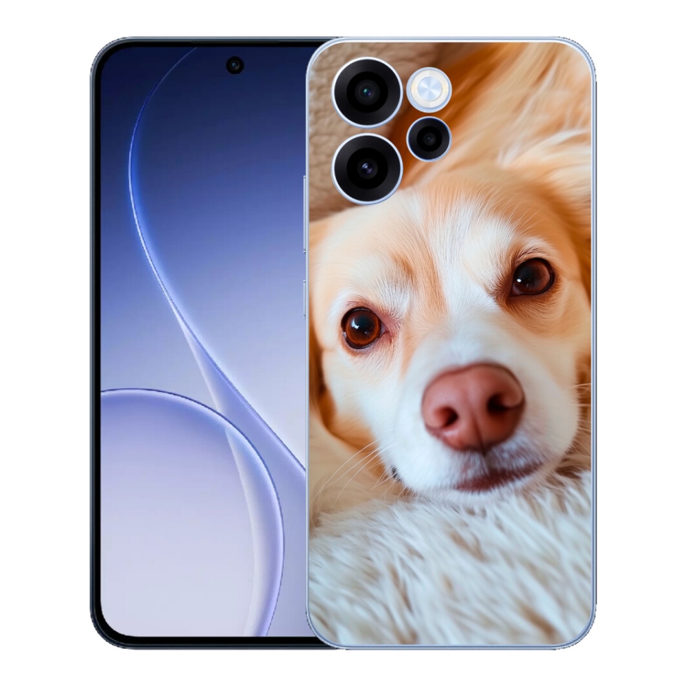 mmCase gél tok az Oppo Reno 15 FS 5G-hez – Aranyos csivava