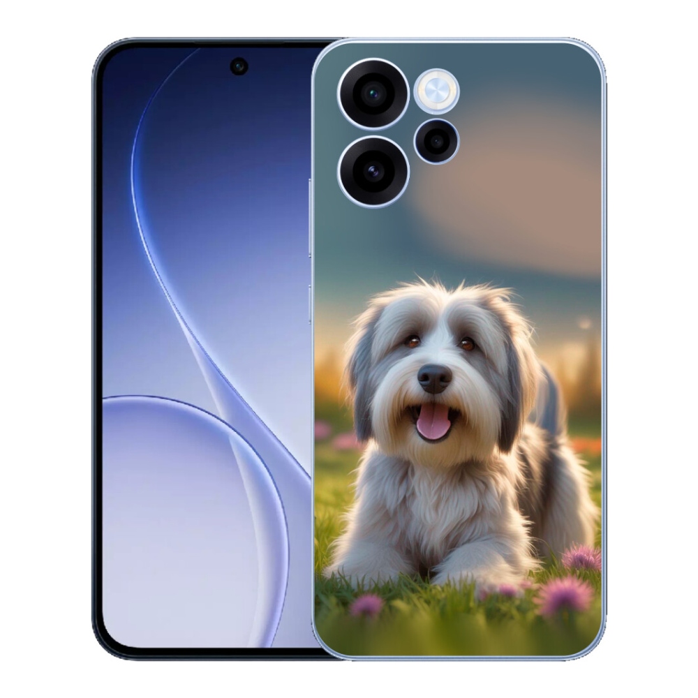 mmCase gél tok az Oppo Reno 15 FS 5G-hez – aranyos havannai kutyus