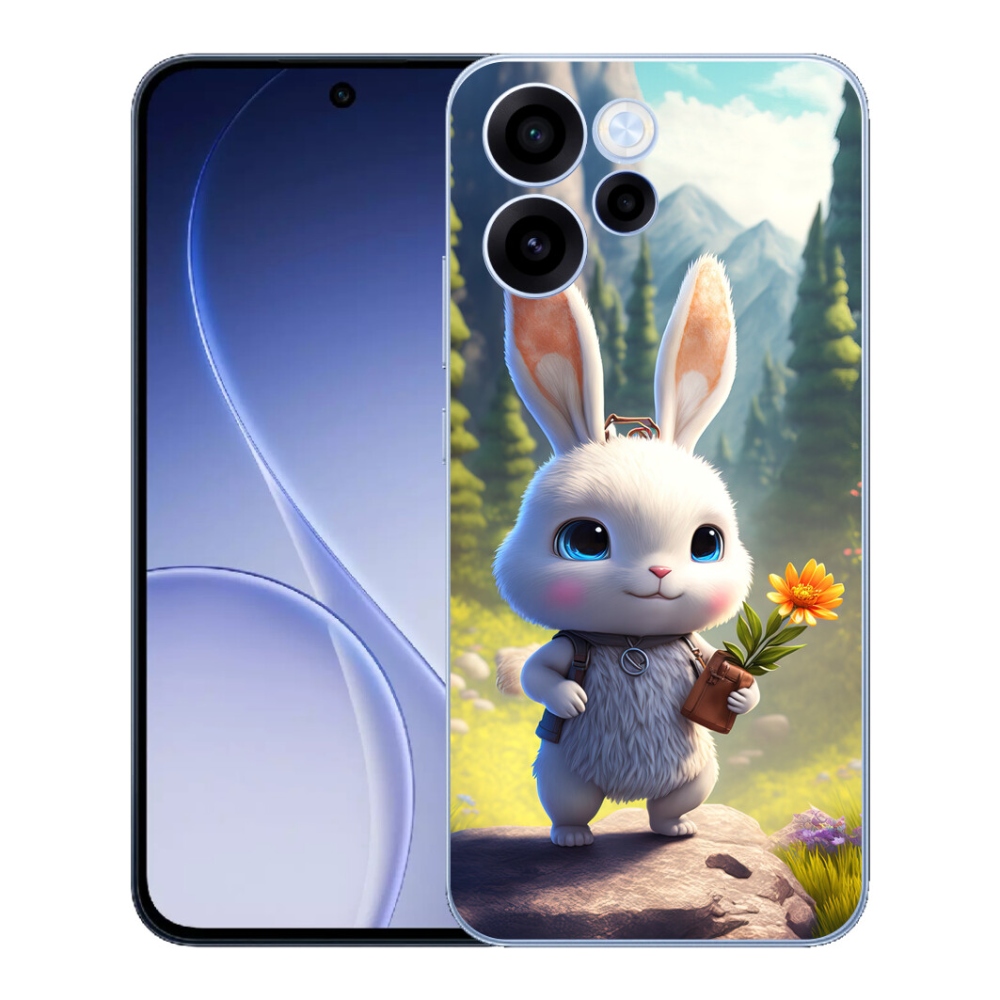 mmCase géltok az Oppo Reno 15 FS 5G-hez – aranyos nyuszi
