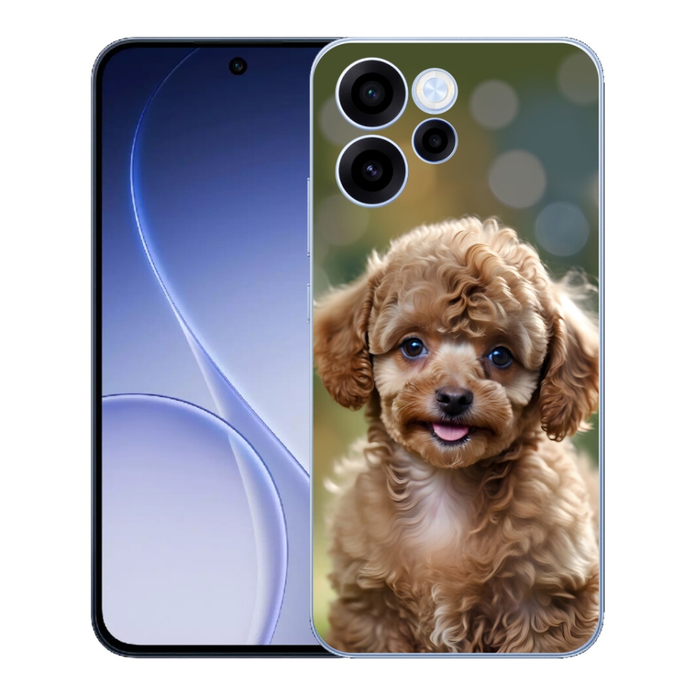 mmCase géltok az Oppo Reno 15 FS 5G-hez – aranyos pudli