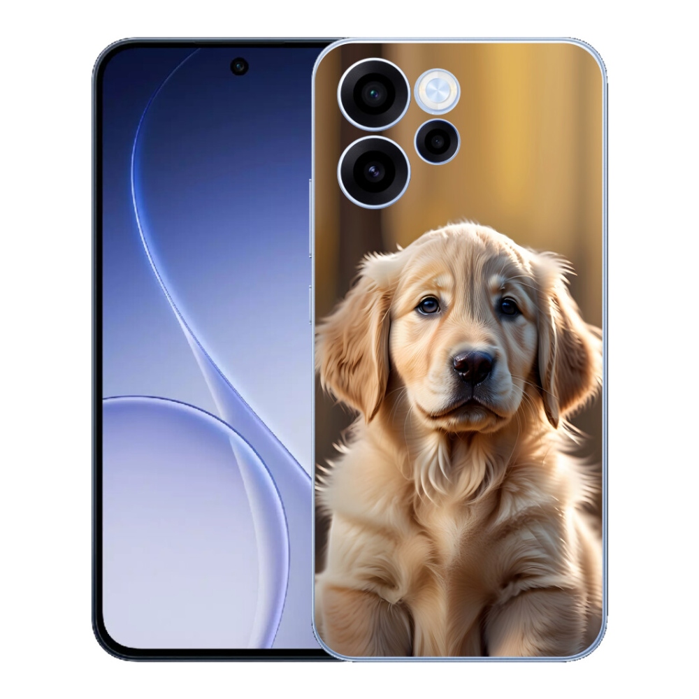 mmCase géltok az Oppo Reno 15 FS 5G-hez – aranyos arany retriever
