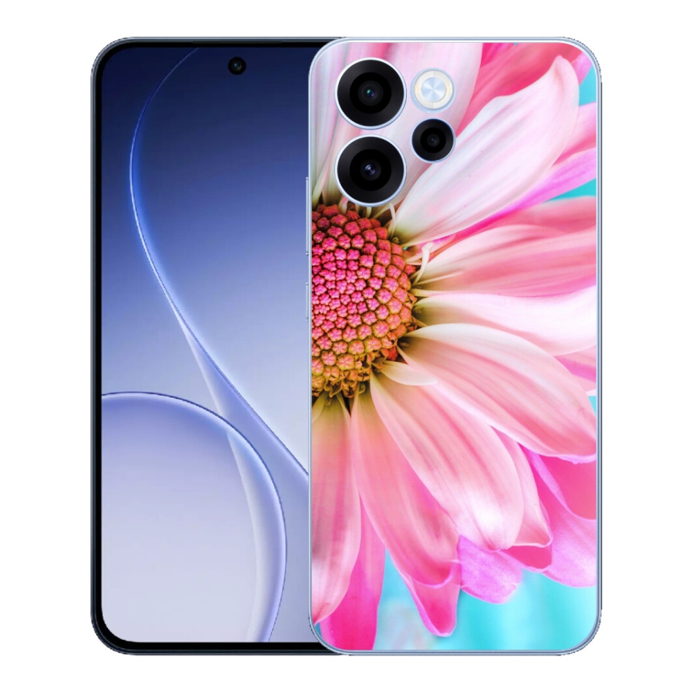 mmCase géltok az Oppo Reno 15 FS 5G-hez – rózsaszín virág