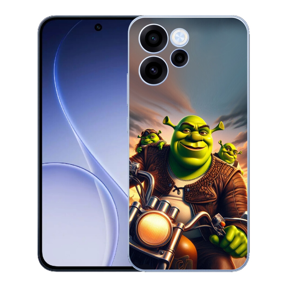 mmCase gélhuzat az Oppo Reno 15 FS 5G-hez – Shrek motoron