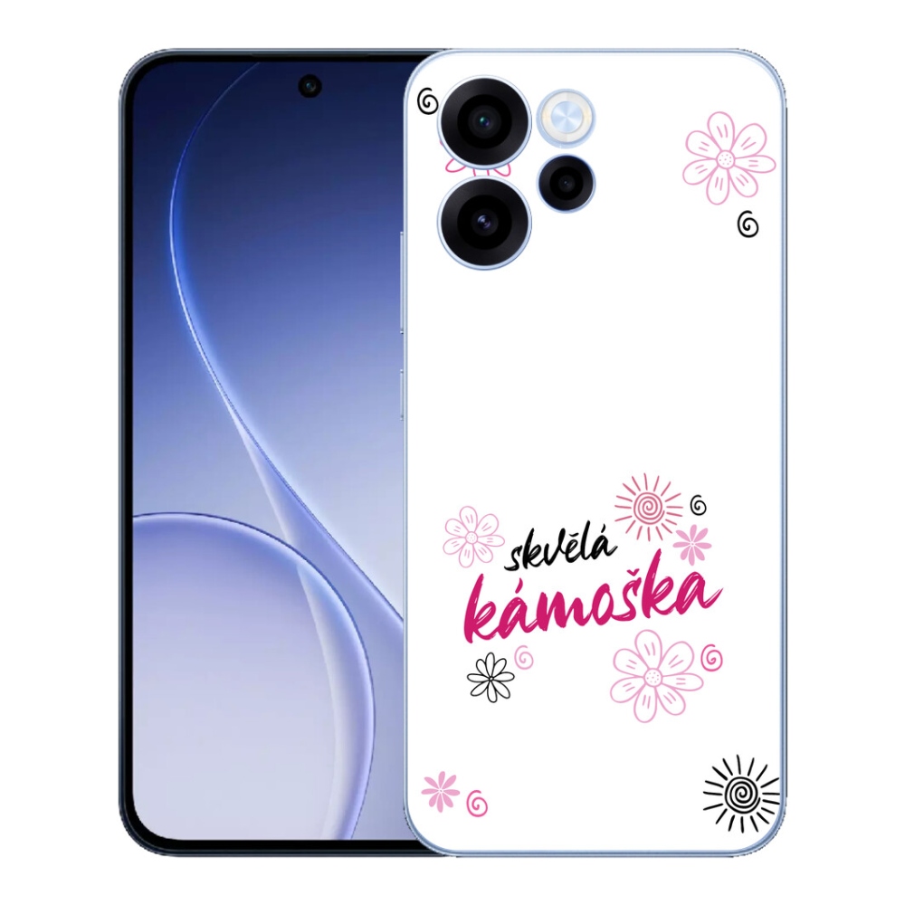mmCase gél tok az Oppo Reno 15 FS 5G-hez – remek kiegészítő a fehér háttérhez