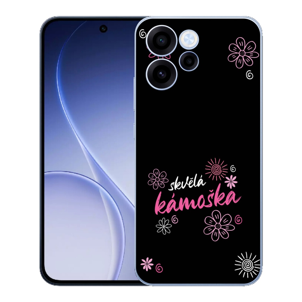 mmCase gél tok az Oppo Reno 15 FS 5G-hez – remek kiegészítő a fekete háttérhez
