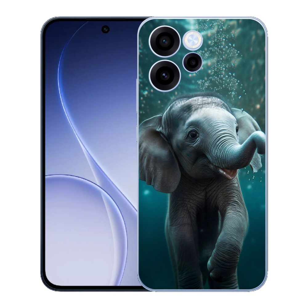 mmCase géltok az Oppo Reno 15 FS 5G-hez – víz alatti elefánt