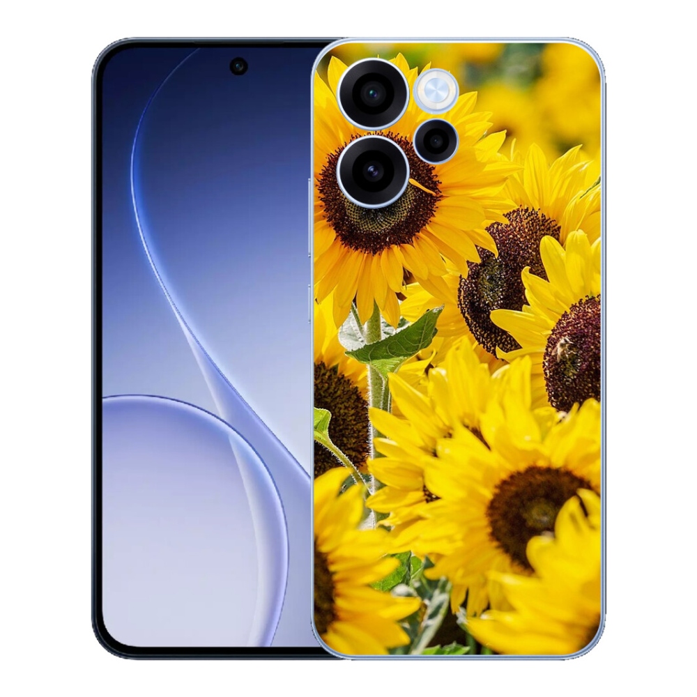 mmCase géltok az Oppo Reno 15 FS 5G-hez – napraforgó