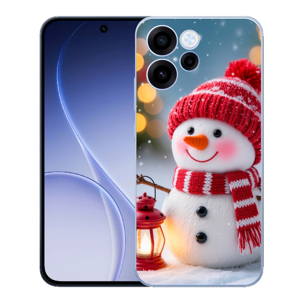 mmCase géltok az Oppo Reno 15 FS 5G-hez – hóember 2