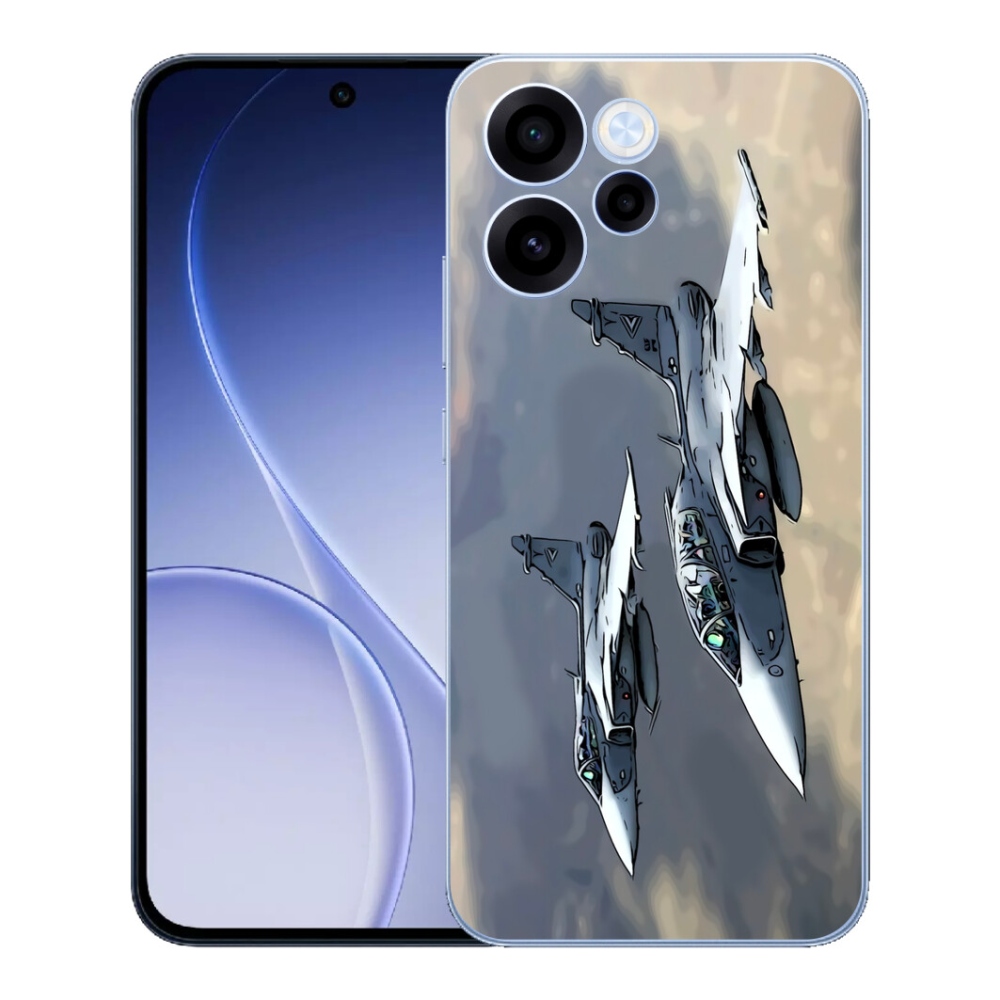 mmCase gél tok az Oppo Reno 15 FS 5G-hez – vadászgépek