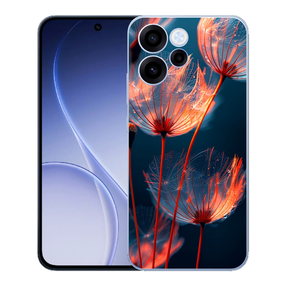 mmCase gél tok az Oppo Reno 15 FS 5G-hez – fénylő szőrszálak
