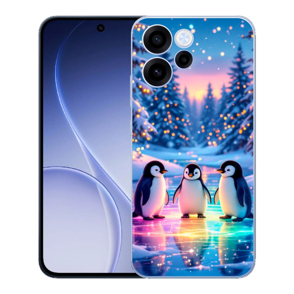 mmCase géltok az Oppo Reno 15 FS 5G-hez – pingvinek