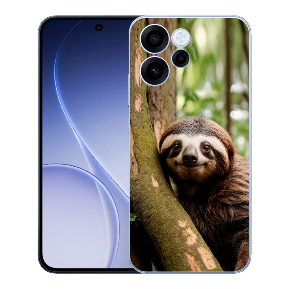 mmCase géltok az Oppo Reno 15 FS 5G-hez – mosolygós lajhár