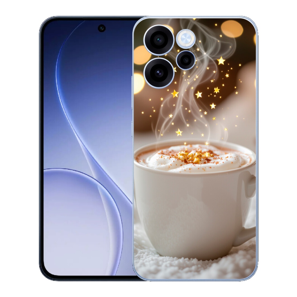 mmCase gél tok az Oppo Reno 15 FS 5G-hez – karácsonyi forró ital