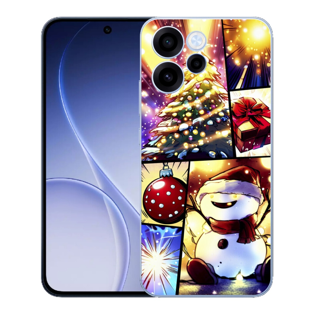 mmCase géltok az Oppo Reno 15 FS 5G-hez – karácsonyi motívumok 1