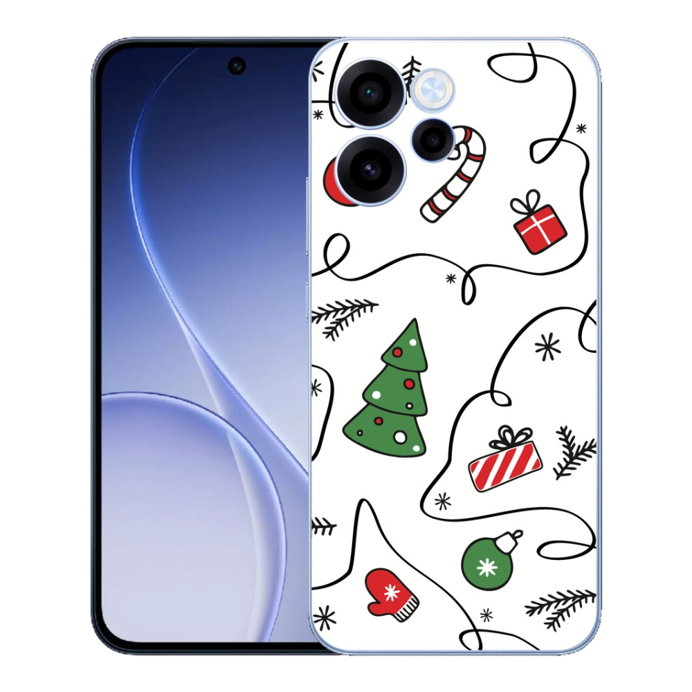 mmCase géltok az Oppo Reno 15 FS 5G-hez – karácsonyi motívumokkal