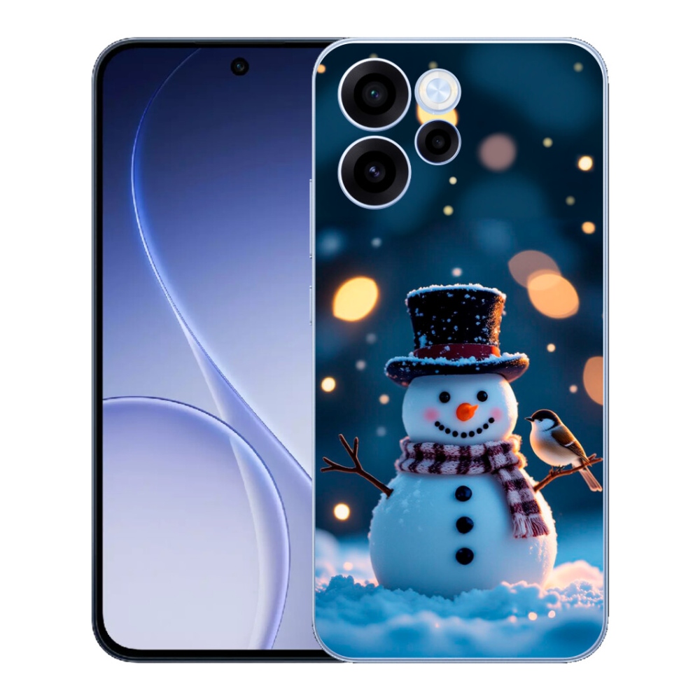 mmCase géltok az Oppo Reno 15 FS 5G-hez – karácsonyi hóember