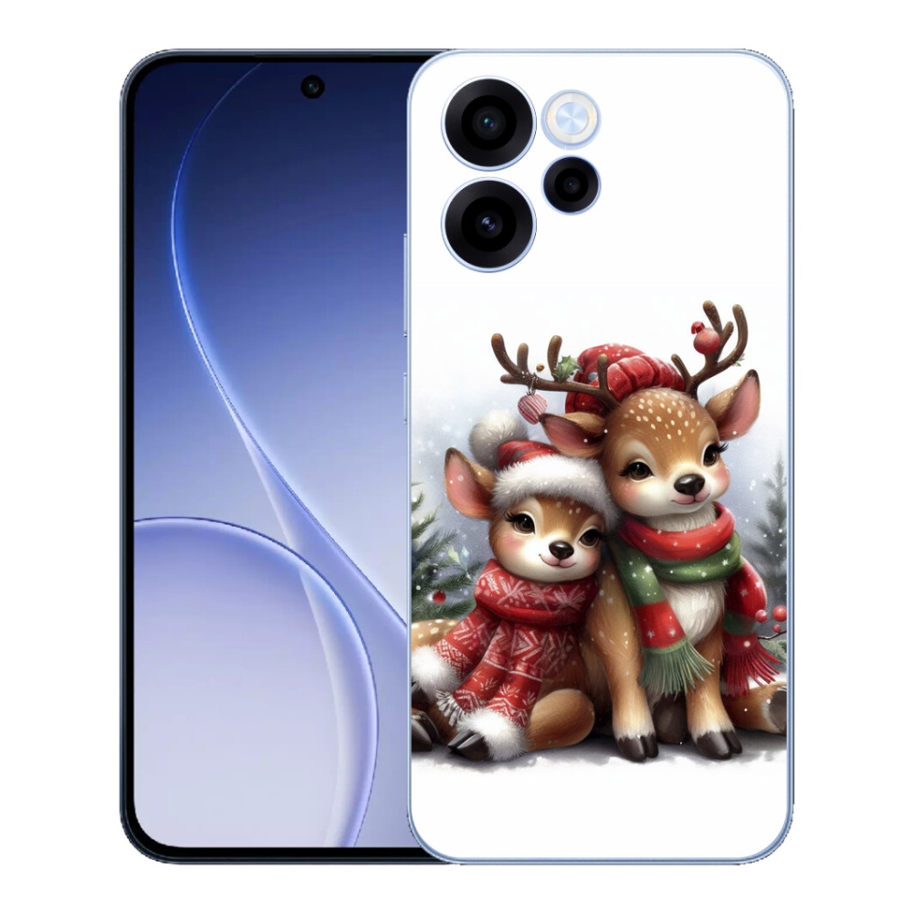mmCase géltok az Oppo Reno 15 FS 5G-hez – karácsonyi rénszarvasok