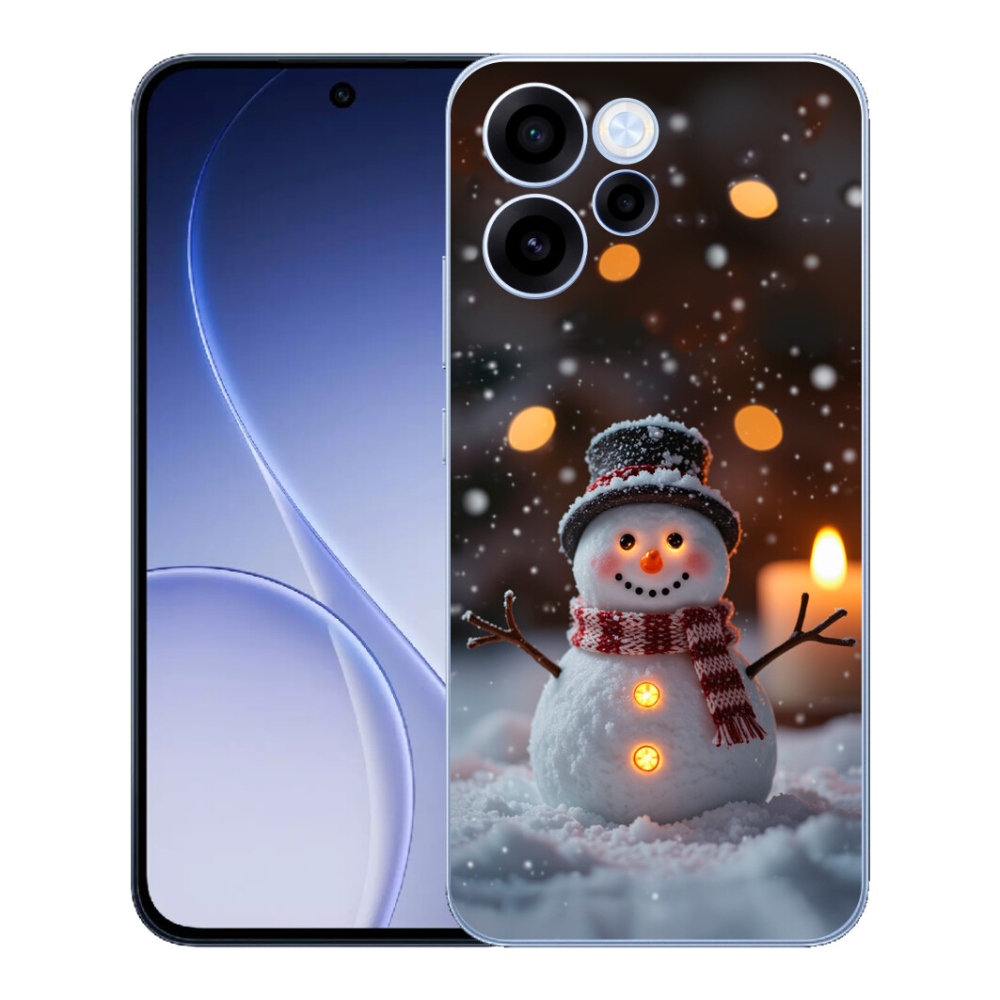 mmCase géltok az Oppo Reno 15 FS 5G-hez – vidám hóember