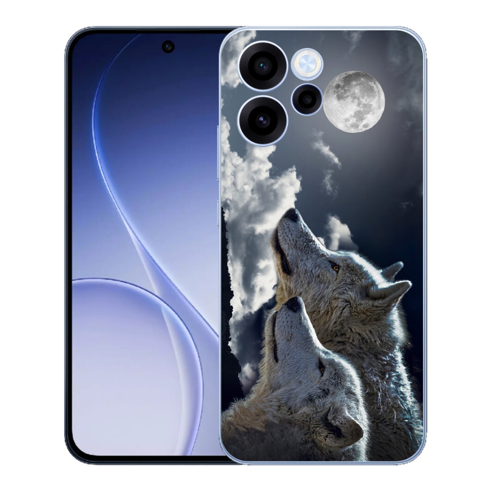 mmCase gélhuzat az Oppo Reno 15 FS 5G-hez – farkasok