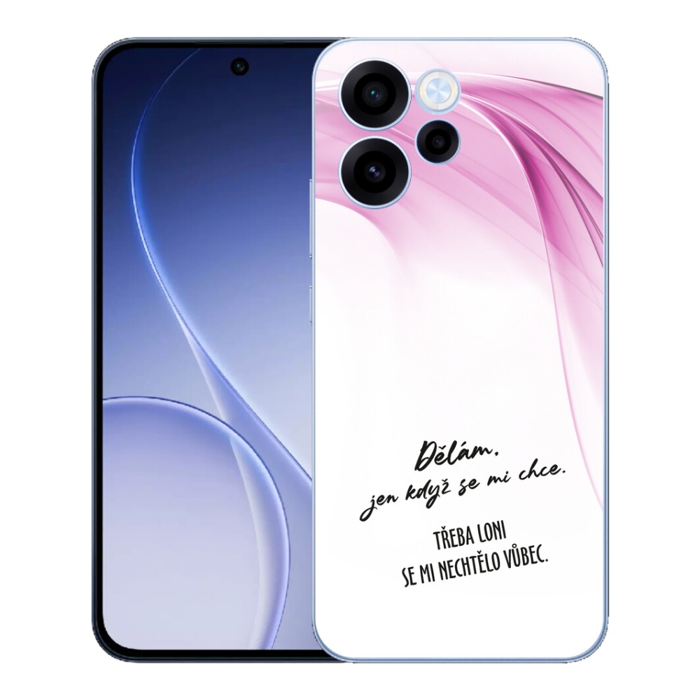 mmCase géltok az Oppo Reno 15 FS 5G-hez – vicces felirat, 12, fehér háttér