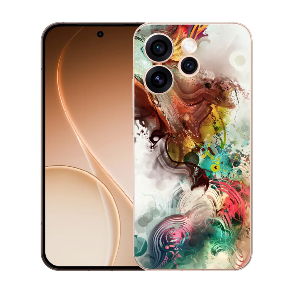 mmCase gél tok az Oppo Reno 15 Pro 5G-hez – absztrakt 1