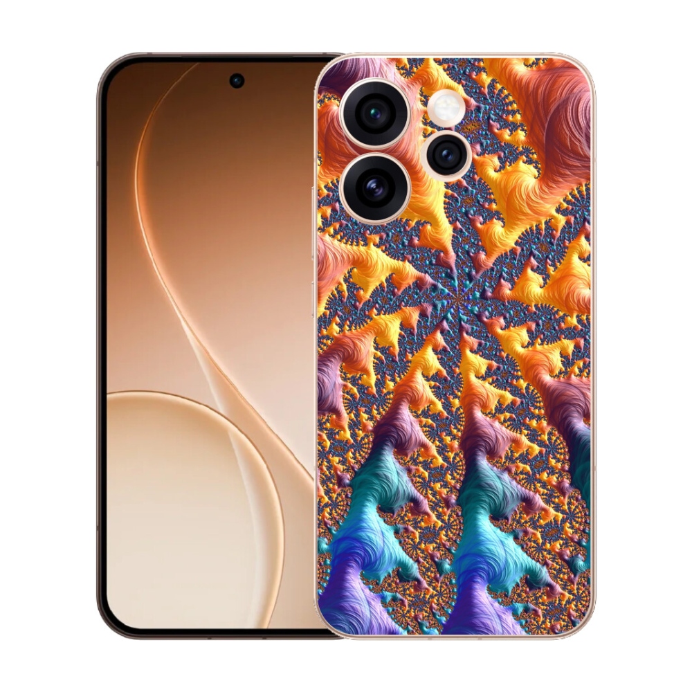 mmCase gél tok az Oppo Reno 15 Pro 5G-hez – absztrakt motívum 23
