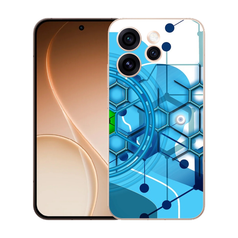 mmCase gél tok az Oppo Reno 15 Pro 5G-hez – absztrakt minta 2