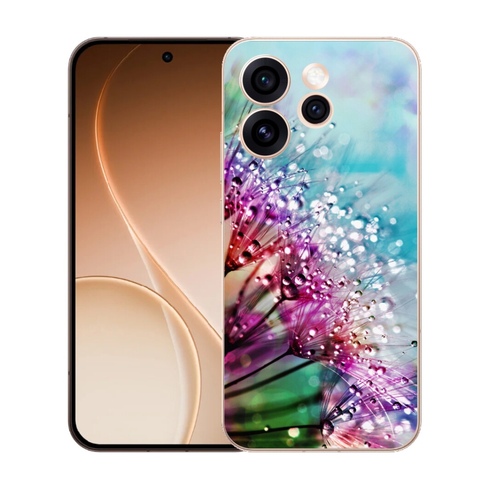 mmCase gél tok az Oppo Reno 15 Pro 5G-hez – színes virágok