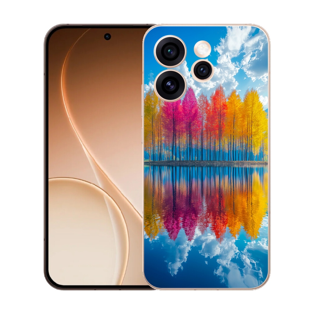 mmCase gél tok az Oppo Reno 15 Pro 5G-hez – színes fák