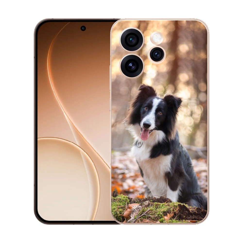 mmCase gél tok az Oppo Reno 15 Pro 5G-hez – border collie 1