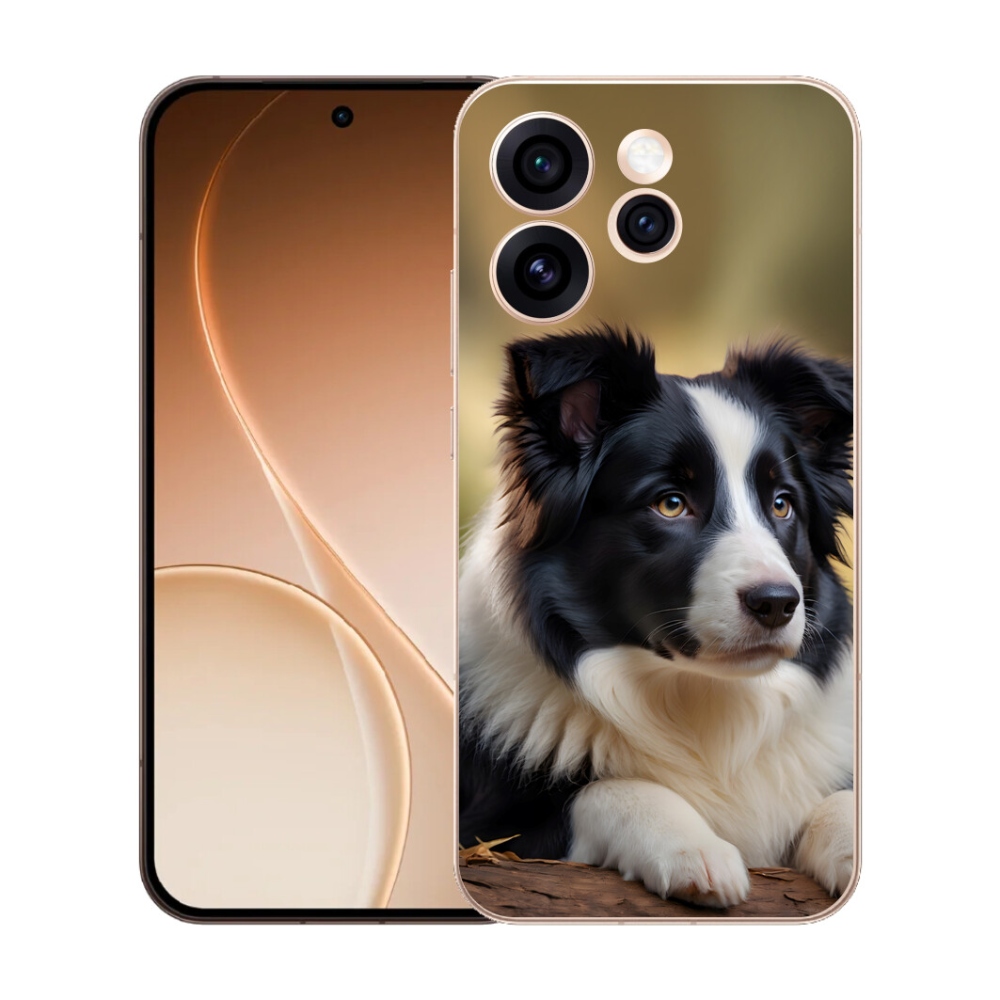 mmCase gél tok az Oppo Reno 15 Pro 5G-hez – border collie 2