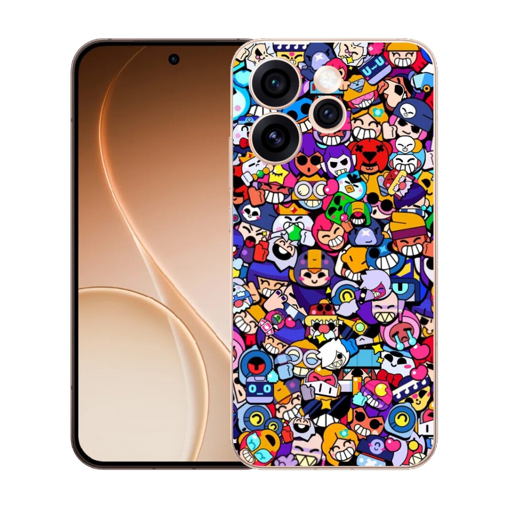 mmCase gél tok az Oppo Reno 15 Pro 5G-hez – Brawl Stars 2