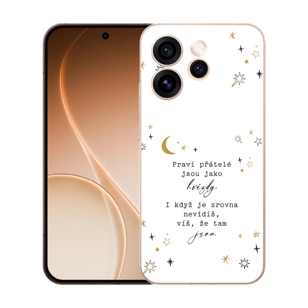 mmCase gél tok az Oppo Reno 15 Pro 5G-hez – idézet 6, fehér háttérrel