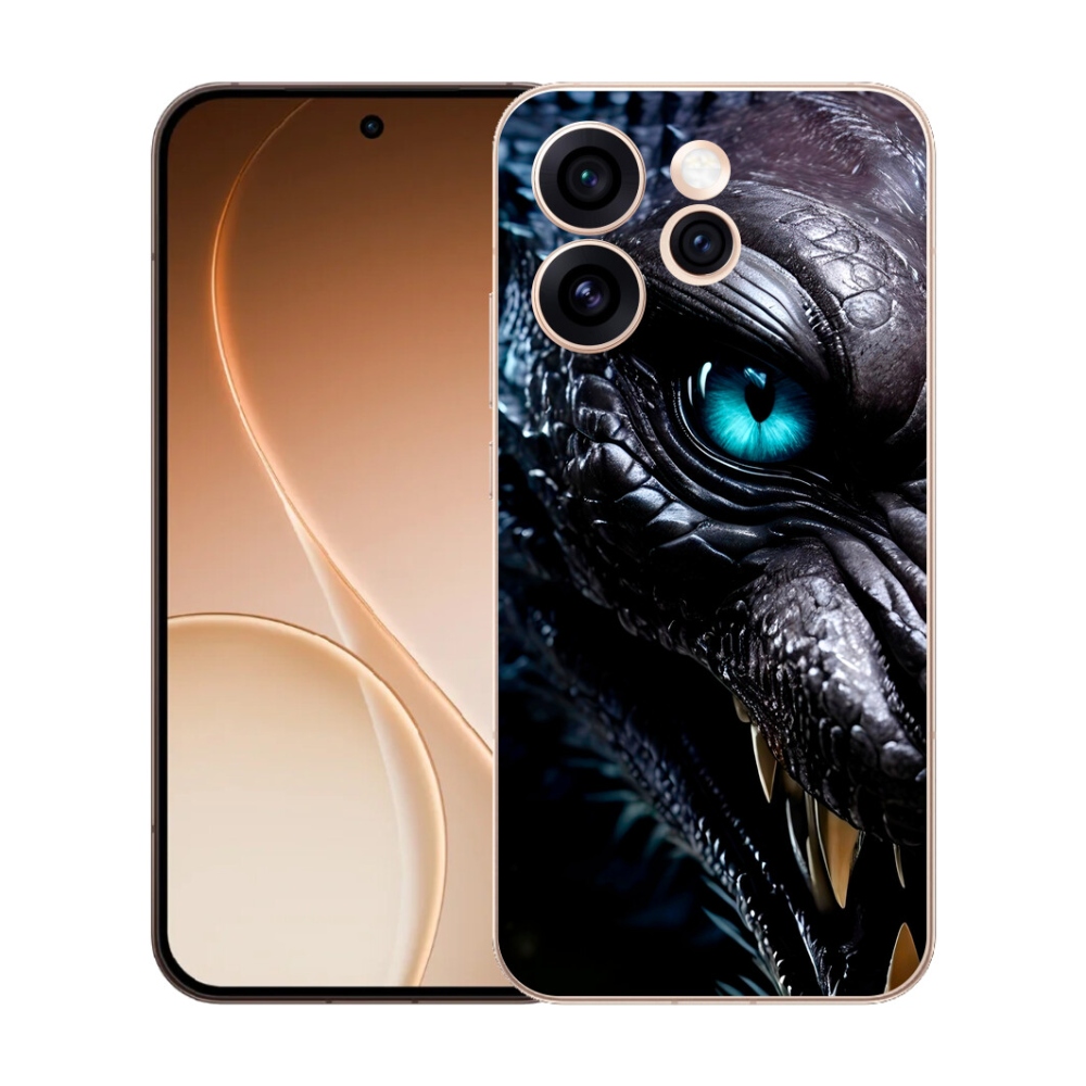 mmCase gél tok az Oppo Reno 15 Pro 5G-hez – sárkányos mintázat