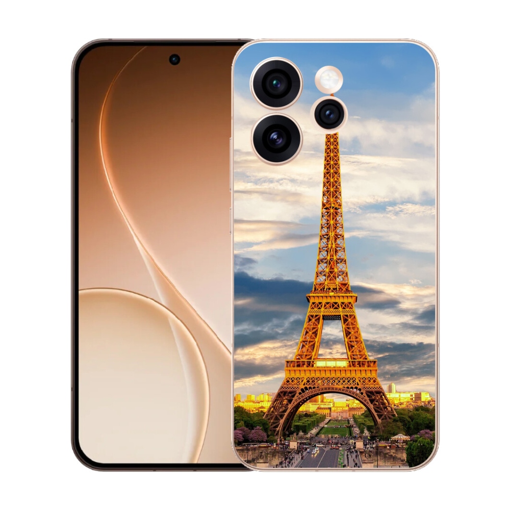 mmCase gél tok az Oppo Reno 15 Pro 5G-hez – Eiffel-torony 3