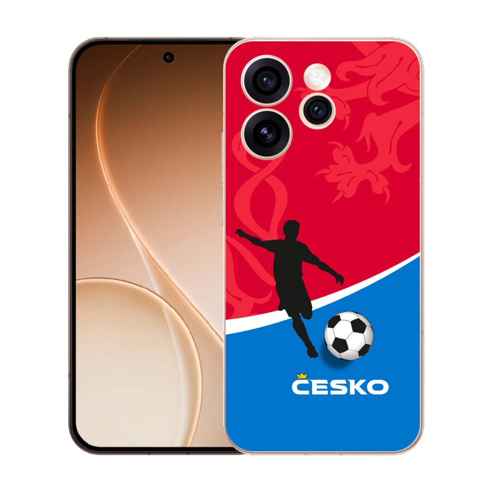 mmCase gél tok az Oppo Reno 15 Pro 5G-hez – Cseh labdarúgó-válogatott