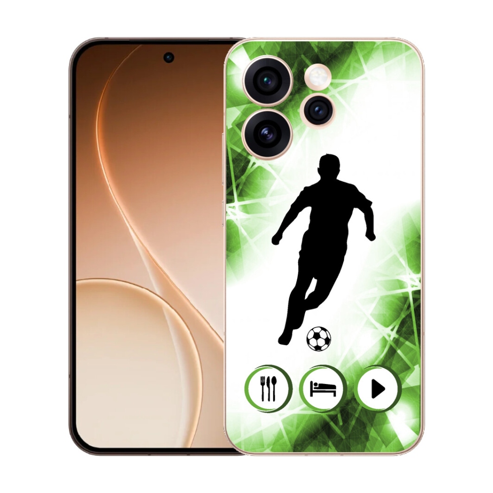 mmCase gél tok az Oppo Reno 15 Pro 5G-hez – futballista