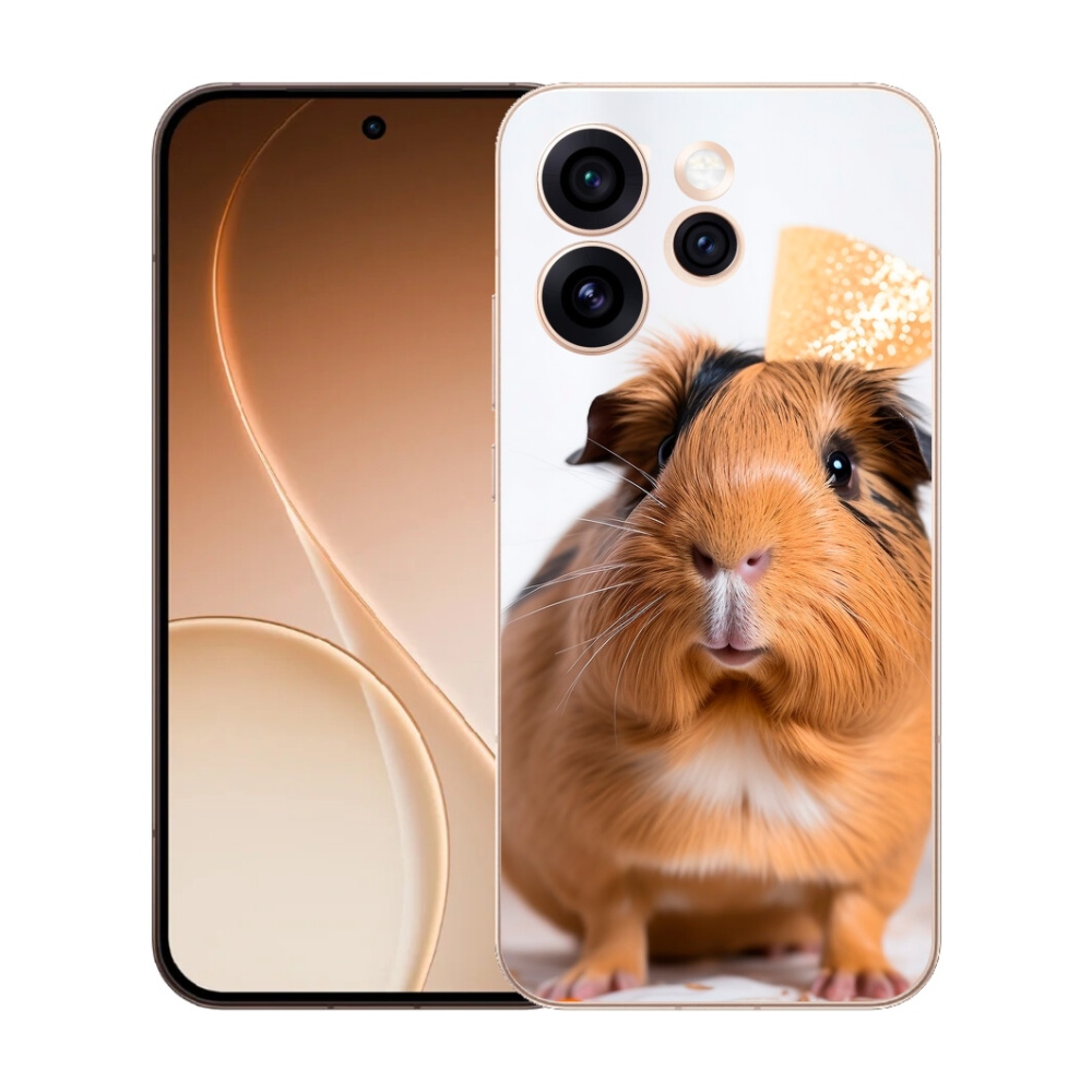 mmCase gél tok az Oppo Reno 15 Pro 5G-hez – barna tengerimalac