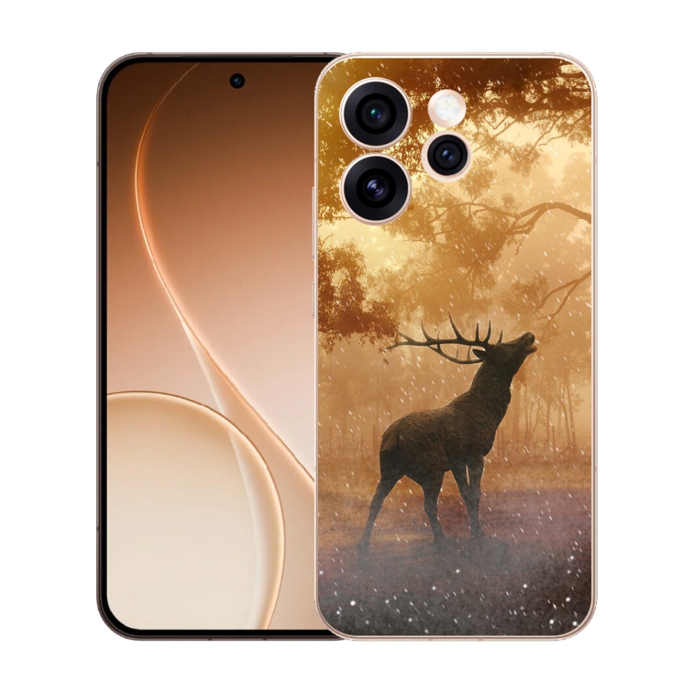 mmCase gél tok az Oppo Reno 15 Pro 5G-hez – párzási időszakban lévő szarvas