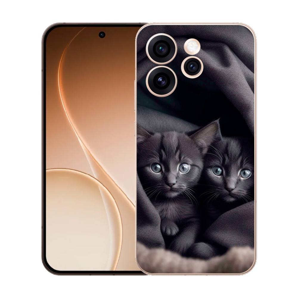 mmCase gél tok az Oppo Reno 15 Pro 5G-hez – macska-duó