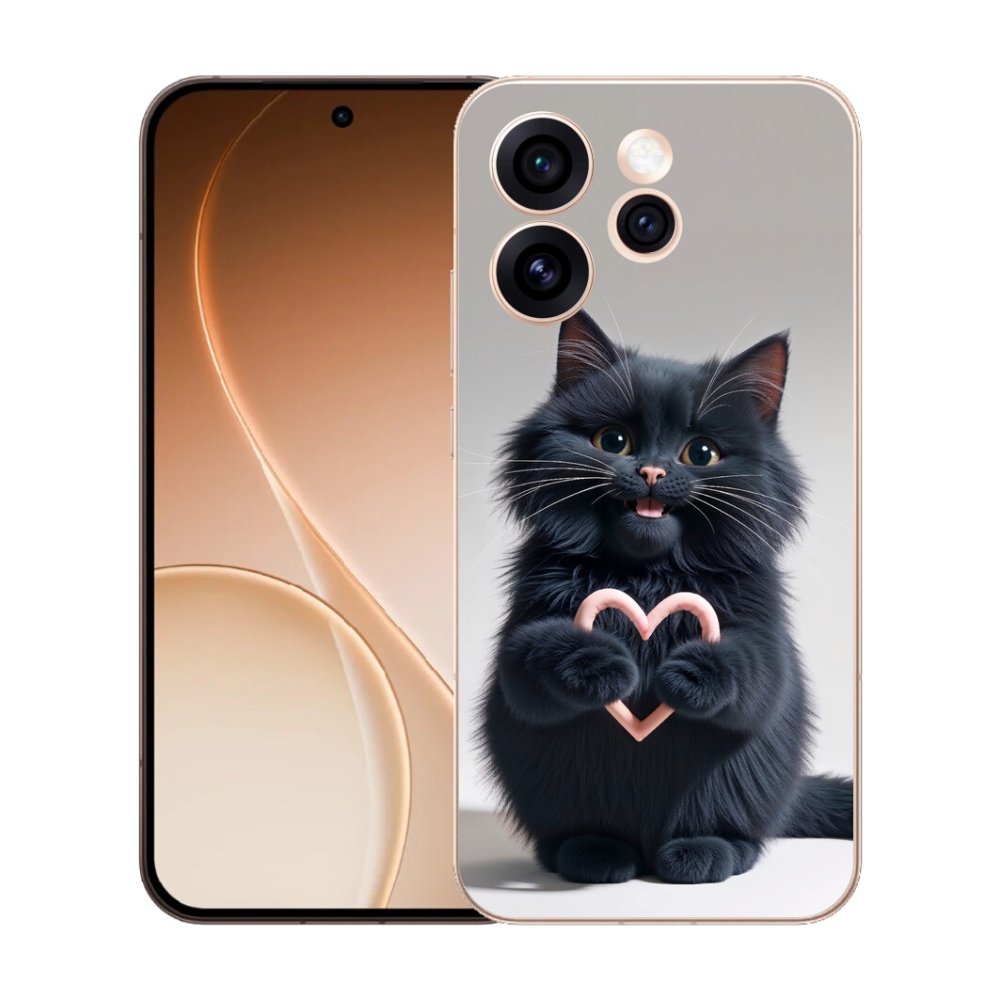 mmCase gél tok az Oppo Reno 15 Pro 5G-hez – Macska szerelem 3