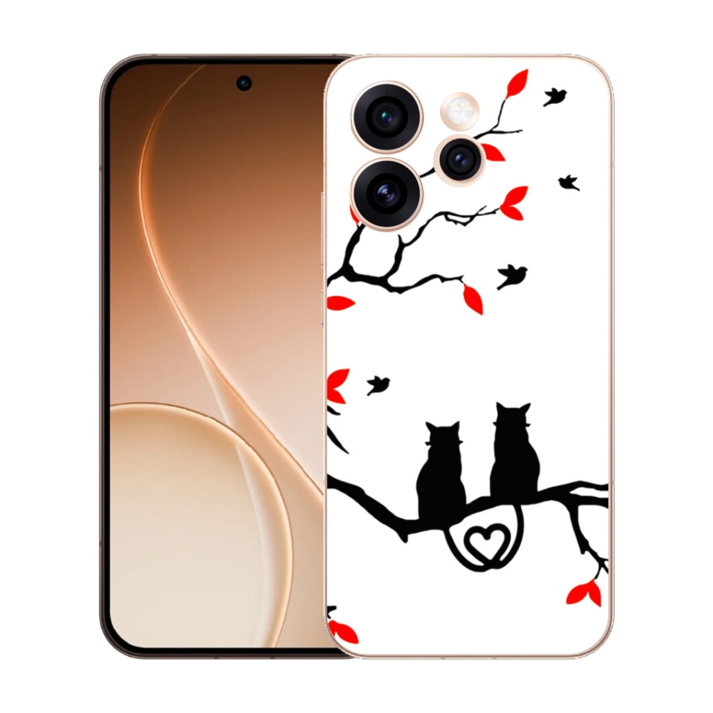 mmCase gél tok az Oppo Reno 15 Pro 5G-hez – macskás szerelem