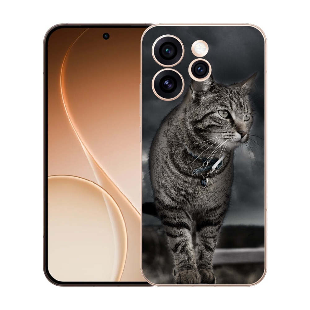 mmCase gél tok az Oppo Reno 15 Pro 5G-hez – macska