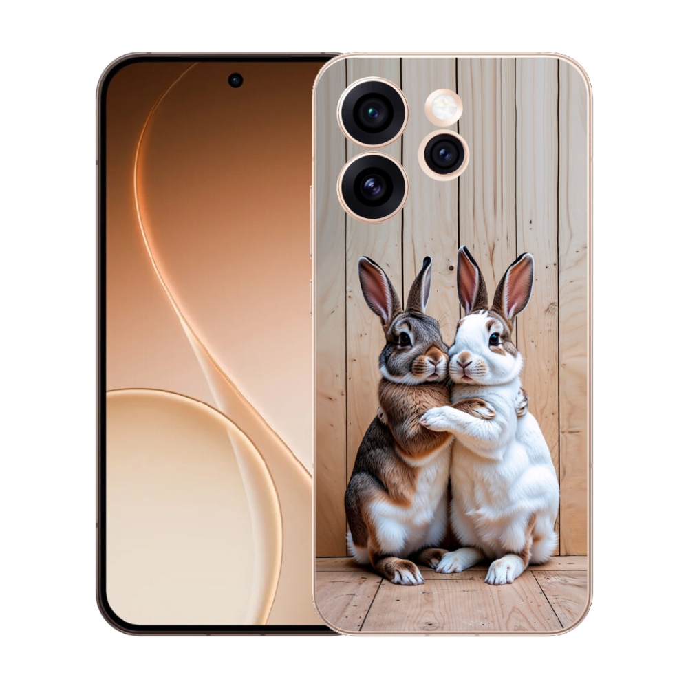 mmCase gél tok az Oppo Reno 15 Pro 5G-hez – nyúlpár