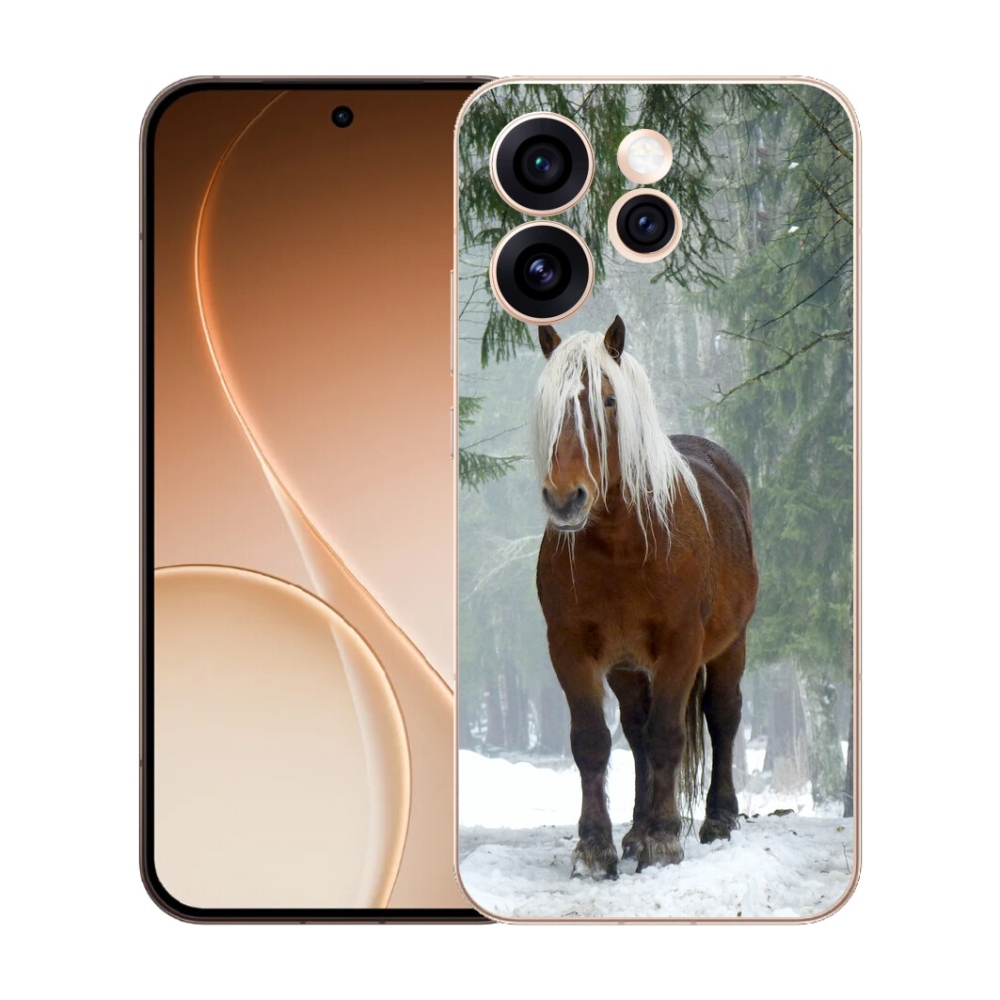 mmCase gél tok az Oppo Reno 15 Pro 5G-hez – ló az erdőben