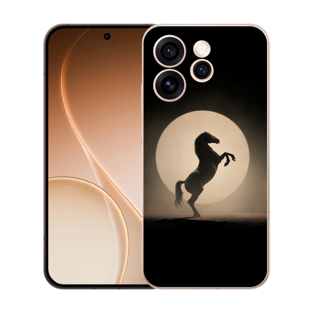 mmCase gél tok az Oppo Reno 15 Pro 5G-hez – ló sziluettje